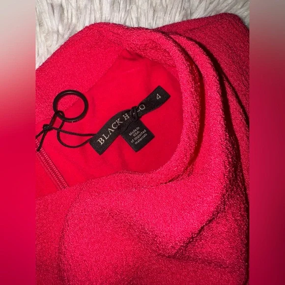 NEW Black Halo Corinne Sleeveless Flared-Leg Laguna Pink Jumpsuit sz 4 - Picture 5 of 8